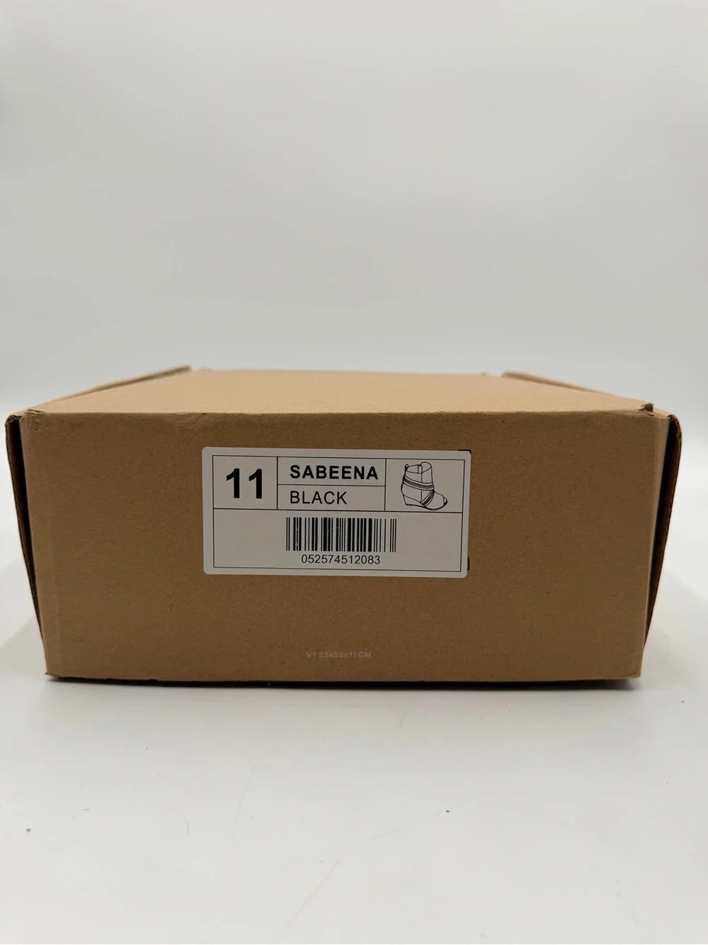Journee Collection Women's Sabeena Peep Toe Stacked Wedge Booties Size 11 w Box